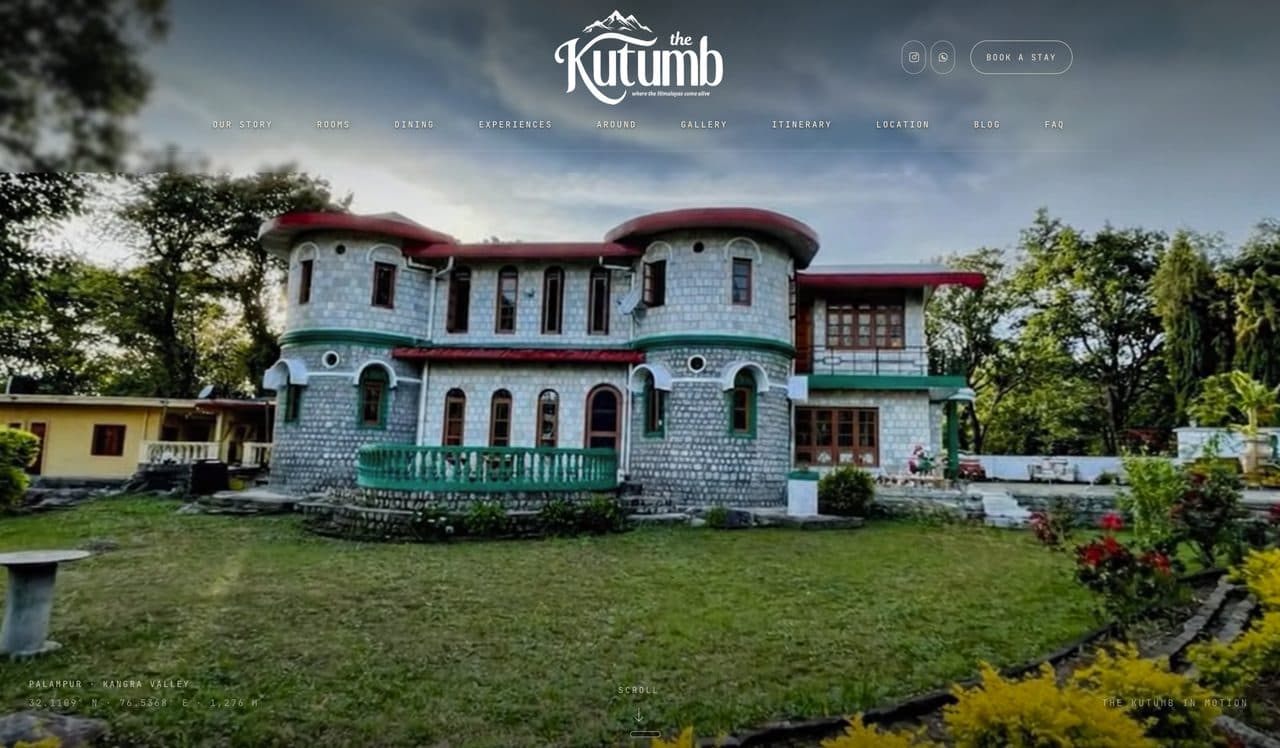 The Kutumb website